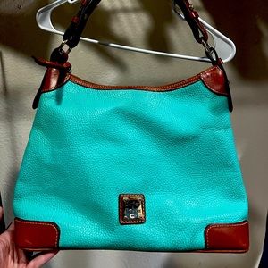 Dooney and Bourke tiffany blue hand bag Offers welcome